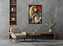 Load image into Gallery viewer, Bob Marley - Paint Splash Poster