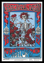 Load image into Gallery viewer, Grateful Dead - Skeleton & Roses Poster