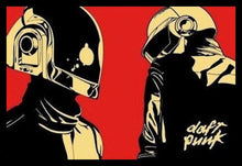 Load image into Gallery viewer, Daft Punk - Red Poster