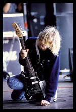 Load image into Gallery viewer, Nirvana - Kurt Cobain On Knee Poster