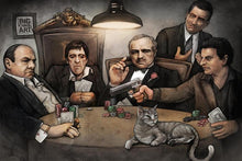 Load image into Gallery viewer, Gangsters Playing Poker Poster