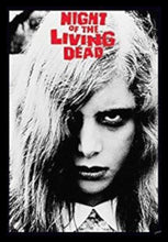 Load image into Gallery viewer, Night of the Living Dead Girl Zombie Horror Movie Poster Black & White Poster