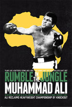 Load image into Gallery viewer, Muhammad Ali Rumble in the Jungle Poster