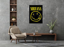 Load image into Gallery viewer, Nirvana - Smiley Poster
