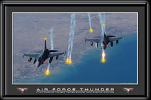 Load image into Gallery viewer, Air Force Thunder LED Wall Art