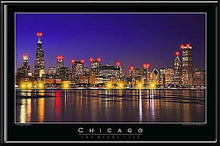 Load image into Gallery viewer, Chicago Skyline LED Wall Art