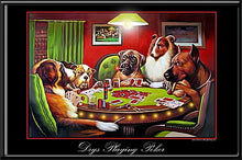 Load image into Gallery viewer, Dogs Playing Poker LED Wall Art
