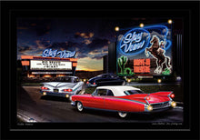 Load image into Gallery viewer, Double Feature Sky View Drive In by Electric Art Gallery