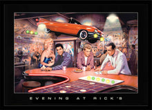 Load image into Gallery viewer, Evening at Rick's by Electric Art Gallery