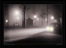 Load image into Gallery viewer, Foggy Night in Paris | Brassai Lighted Picture by Electric Art Gallery