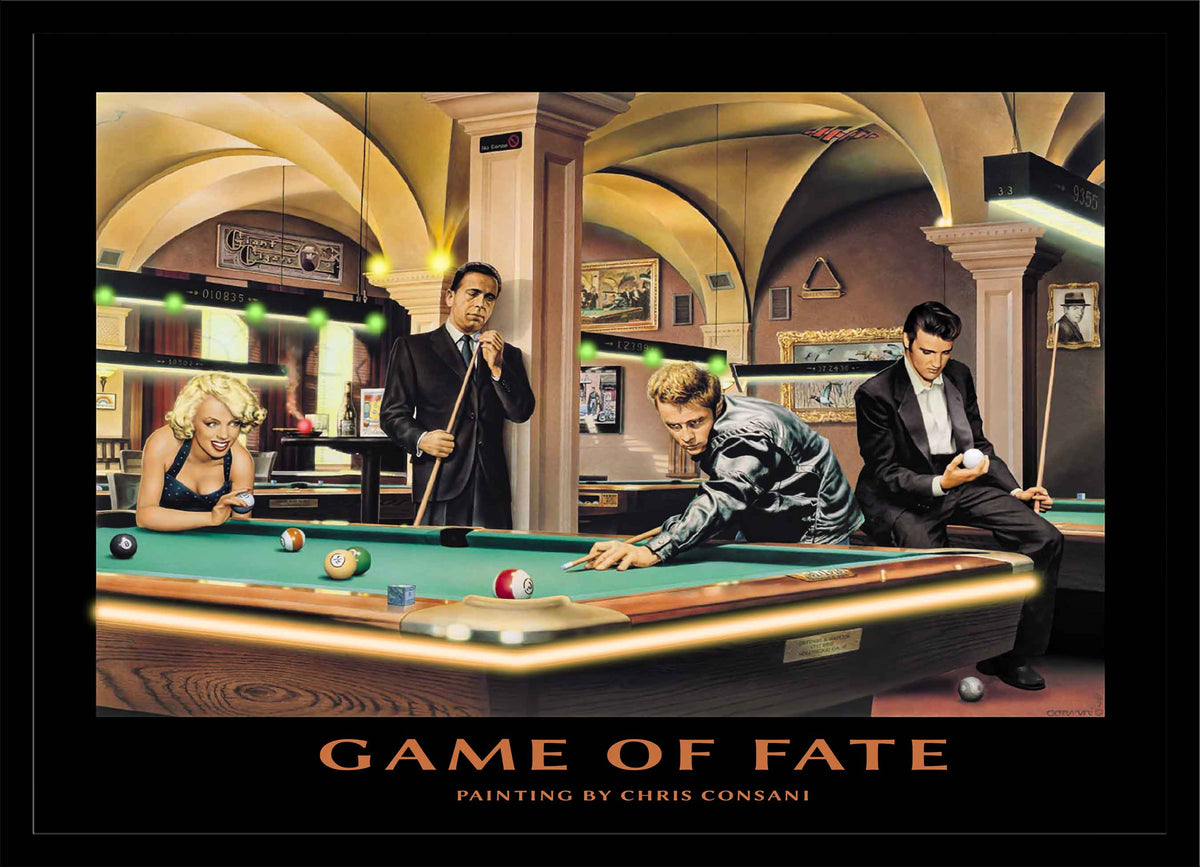Game of Fate- Electric Art by Electric Art Gallery – Poster Shoppe