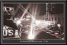 Load image into Gallery viewer, Hollywood Blvd, 1957 LED Art