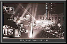 Load image into Gallery viewer, Hollywood Blvd, 1957 LED Art