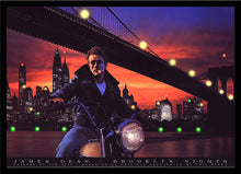 Load image into Gallery viewer, James Dean Brooklyn Nights by Electric Art Gallery