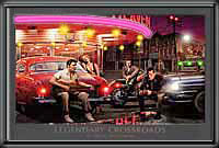 Load image into Gallery viewer, Legendary Crossroads Lighted Picture by Electric Art Gallery