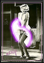 Load image into Gallery viewer, Marilyn Dress Blowing Neon Picture