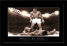 Load image into Gallery viewer, Muhammad Ali "What's My Name?" by Electric Art Gallery