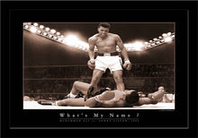 Load image into Gallery viewer, Muhammad Ali "What's My Name?" by Electric Art Gallery