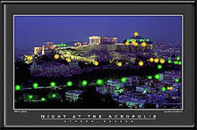Load image into Gallery viewer, Night at the Acropolis- Athens, Greece