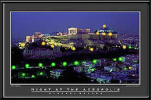 Load image into Gallery viewer, Night at the Acropolis- Athens, Greece by Electric ArtArt