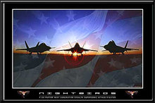 Load image into Gallery viewer, Nightbirds F/A-22 Raptor LED Art