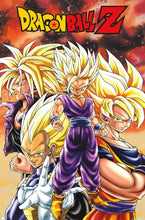Load image into Gallery viewer, Dragon Ball Z Saiyans Anime Poster