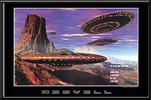 Load image into Gallery viewer, Roswell Saucers UFO Art