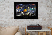 Load image into Gallery viewer, Thrill Rides Cyclone Racer- Lighted Picture by Electric Art Gallery