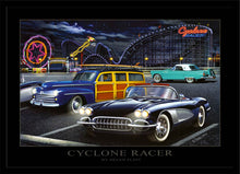Load image into Gallery viewer, Thrill Rides Cyclone Racer- Lighted Picture by Electric Art Gallery