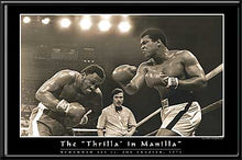 Load image into Gallery viewer, The "Thrilla' in Manilla" Ali & Frazier