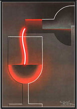 Load image into Gallery viewer, Wine Glass Neon Picture