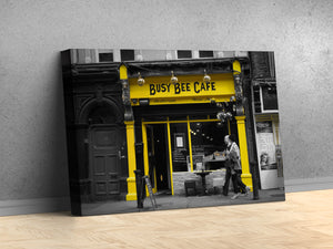 Busy Bee Cafe - Dublin, Ireland Canvas