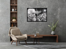 Load image into Gallery viewer, Albert Einstein Quazar Poster