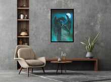 Load image into Gallery viewer, Awakening Gargoyle Dragon Poster