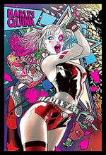 Load image into Gallery viewer, Batman Harley Quinn Neon Poster