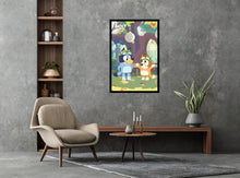 Load image into Gallery viewer, Bluey Duo...Anime Poster