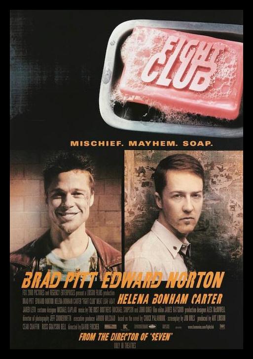 Fight Club - Mischief. Mayhem. Soap Poster – Poster Shoppe