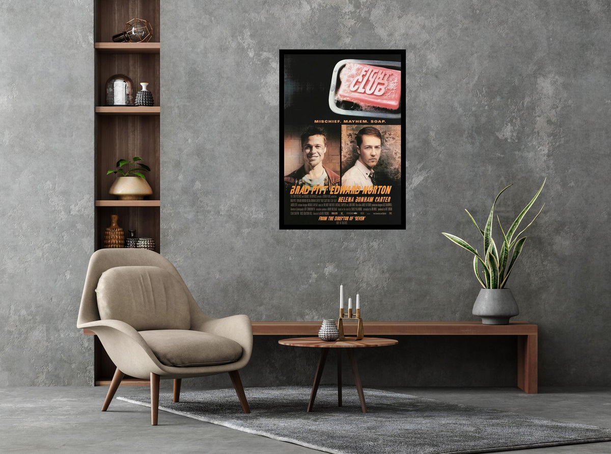 Fight Club - Mischief. Mayhem. Soap Poster – Poster Shoppe