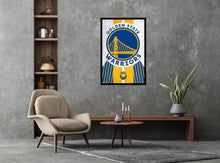 Load image into Gallery viewer, Golden State Warriors Logo Poster