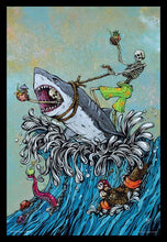 Load image into Gallery viewer, Great White Poster
