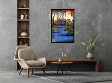 Load image into Gallery viewer, Hiroshige Tenjin Shrine Poster