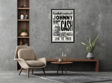 Load image into Gallery viewer, Johnny Cash Poster