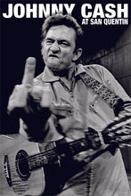 Load image into Gallery viewer, Johnny Cash Finger Poster