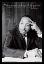 Load image into Gallery viewer, Martin Luther King - Darkness Poster