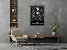 Load image into Gallery viewer, The Nightmare Before Christmas Tim Burton Black & White Poster
