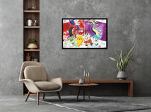 Load image into Gallery viewer, Pokemon Group Sparkle Poster