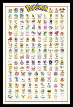Load image into Gallery viewer, Pokemon - Kanto 151 Poster