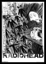 Load image into Gallery viewer, Radiohead - Scribble Poster