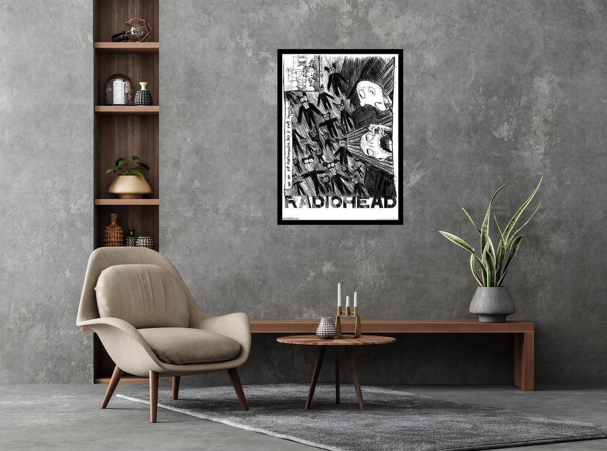 Radiohead - Scribble – Poster Shoppe