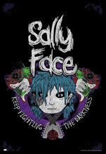 Load image into Gallery viewer, Sally Face - Crossed Guitars Poster